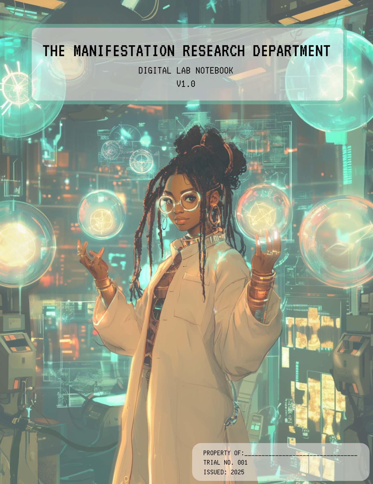 The Manifestation Research Department: Printable Lab Journal